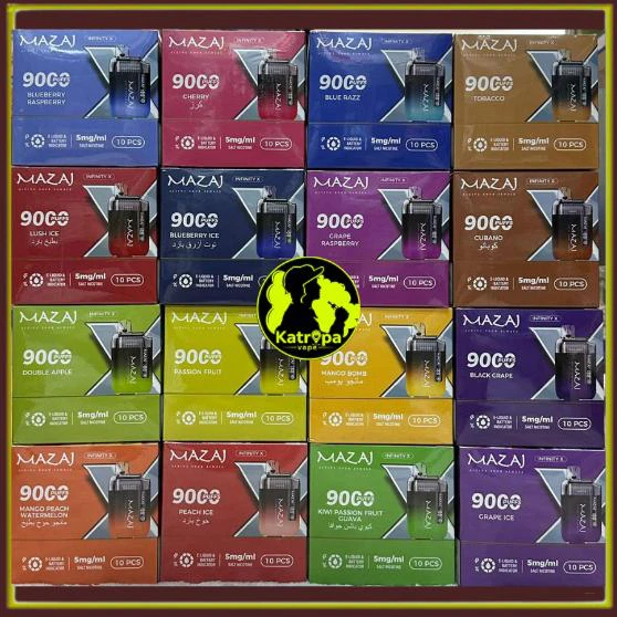 Mazaj Vape 9000 Puffs Disposable Al Khobar KSA
