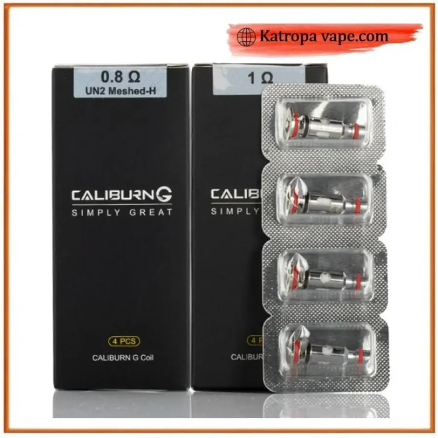 Uwell Caliburn G Replacement Coils – 0.8Ω / 1.0Ω