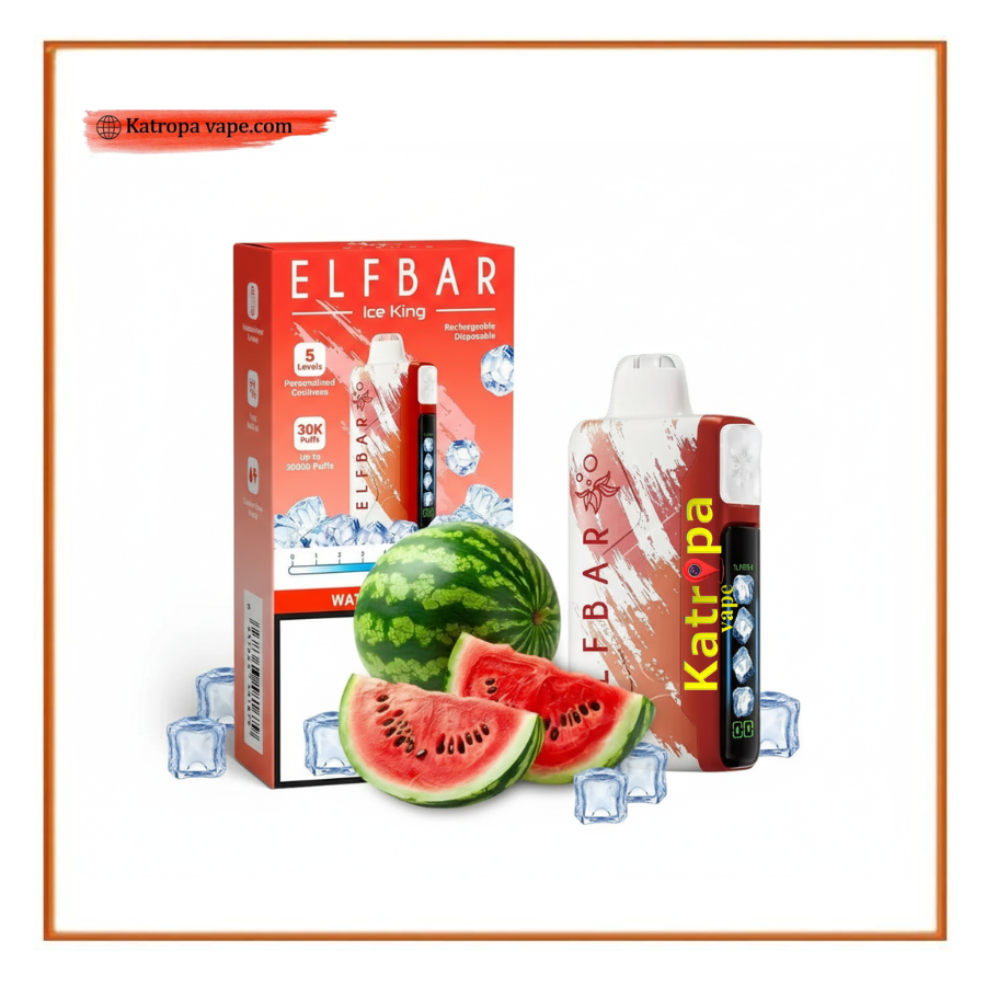 ELFBAR Watermelon Ice 30k Puffs ice King Disposable Vape
