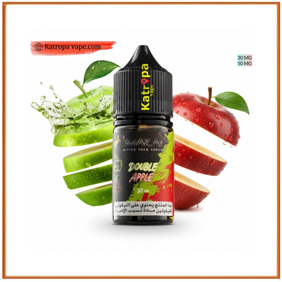 Mazaj Double Apple 30ml Nicotine Salt Juice