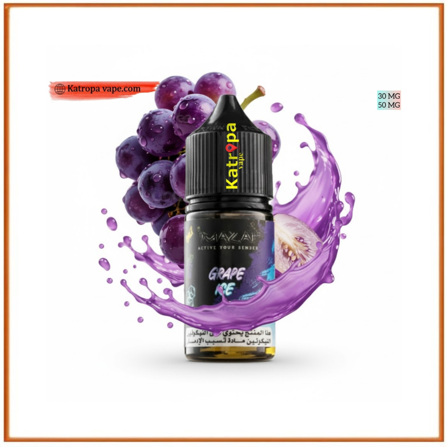 Mazaj Grape Ice 30ml Nicotine Salt Juice