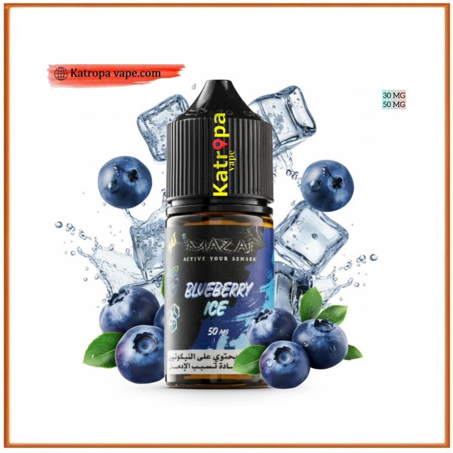 Mazaj Blueberry Ice 30ml Nicotine Salt Juice