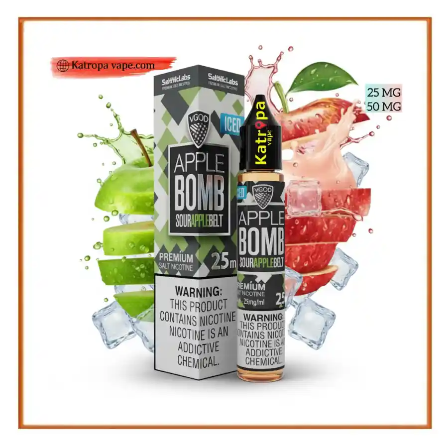 VGOD Iced Apple Bomb SaltNic E‑Liquid 30ml