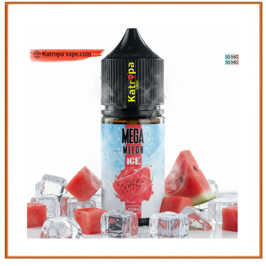 Mega Melon Ice (Watermelon) SaltNic E‑Liquid 30ml
